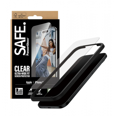 PanzerGlass Γυαλί προστασίας SAFE. Case Friendly 0.3MM Ultra-Wide Fit w. EasyAligner για Apple iPhone 17 AIR 6.6 2025 - PG-SA92447